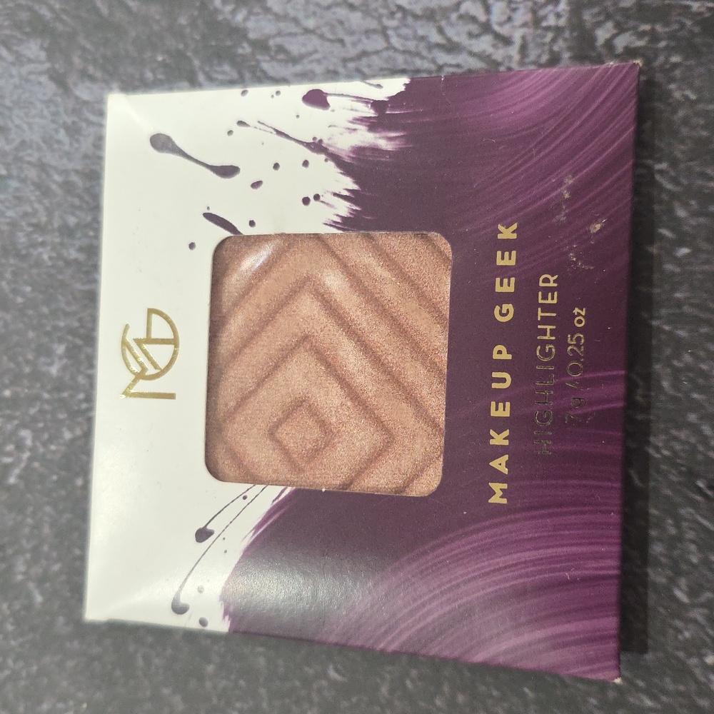NEW! Makeup Geek Highlighter in Rekindle